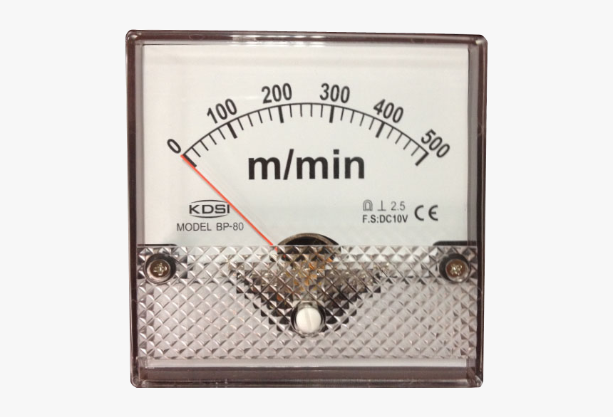 Portable Precise Bp-80 Dc10v 500m/min Auto Tachometer - Metro Por Minuto Analogico, HD Png Download