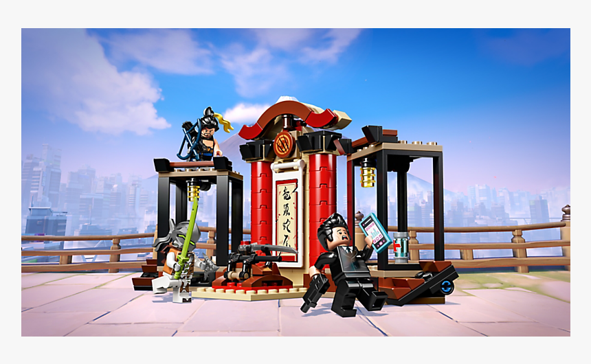 Lego Hanzo Vs Genji, HD Png Download