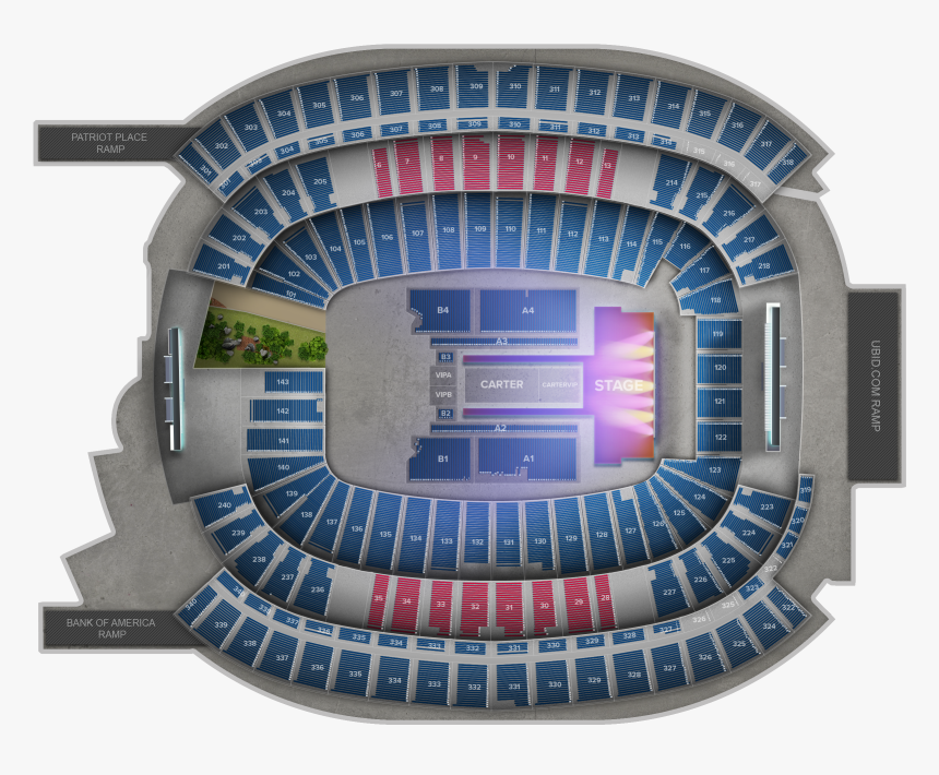 Gillette Stadium Ticket Office - Soccer-specific Stadium, HD Png Download