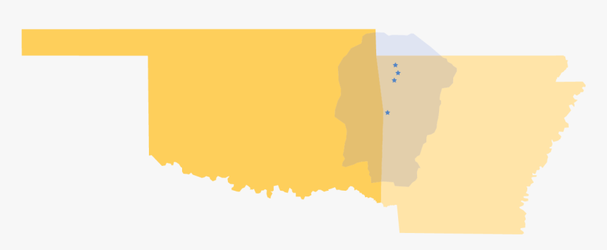 Rmhc Of Arkoma Service Area Map - Graphic Design, HD Png Download
