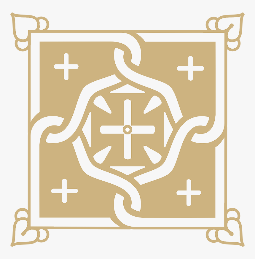 Τετραγωνο Lightbrown Sml - Cross, HD Png Download