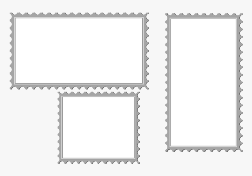 Postage Stamps, Brands, Letters, Write, Envelope, Post - Postal Moldura Selo Png, Transparent Png