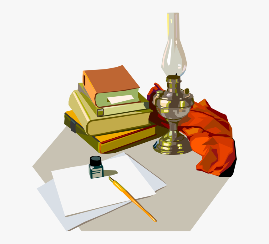 Vector Illustration Of Kerosene Oil Lamp Hurricane - Illustration, HD Png Download