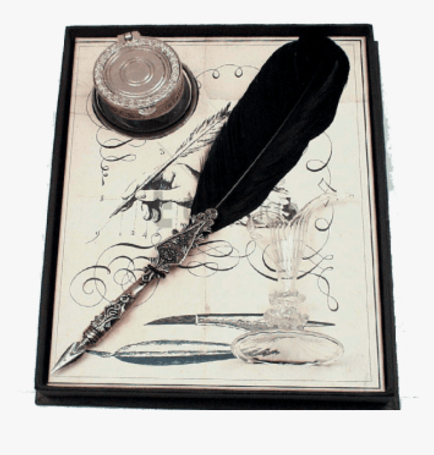 Feather Pen Set India Online, HD Png Download