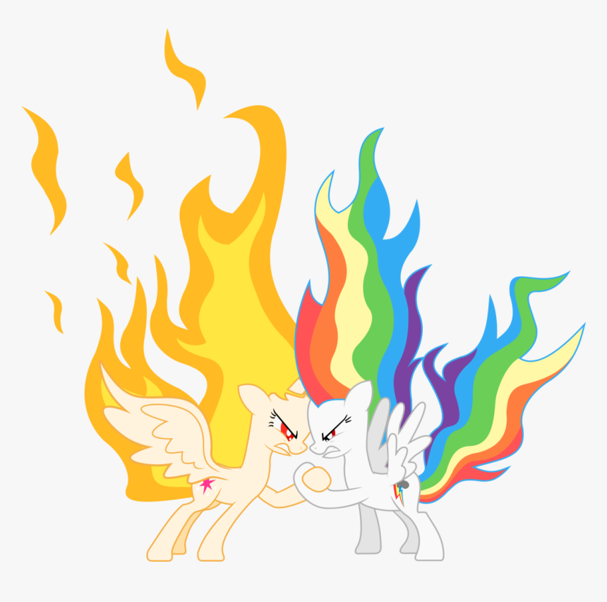 Vector B Fire - Mlp Rainbow Dash Princess, HD Png Download