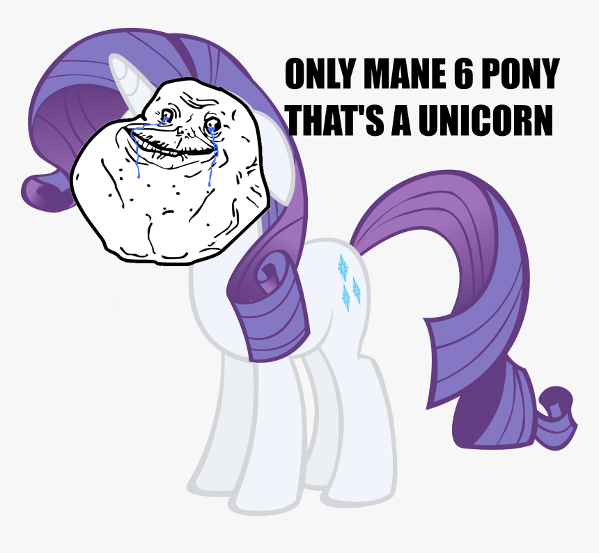 Only Mane 6 Pony Thats A Unicorn Twilight Sparkle Rarity - Memes Twilight Sparkle Unicorn, HD Png Download