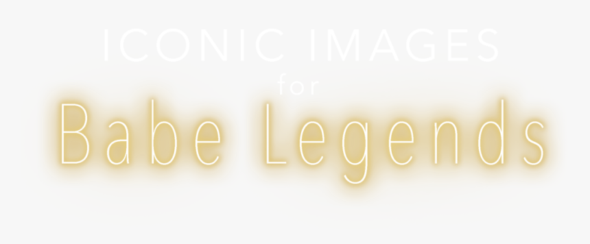 Intro Babe Legends Gold - Beige, HD Png Download