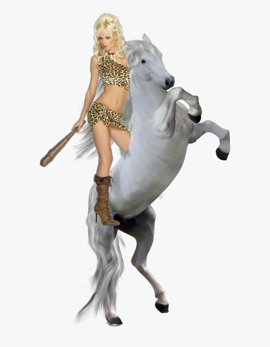 White Horse Rearing Png, Transparent Png