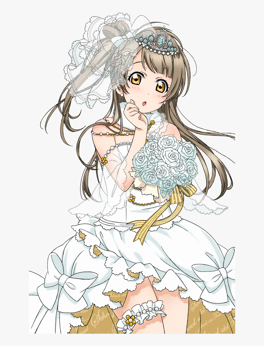 Kotori Love Live Wedding, HD Png Download