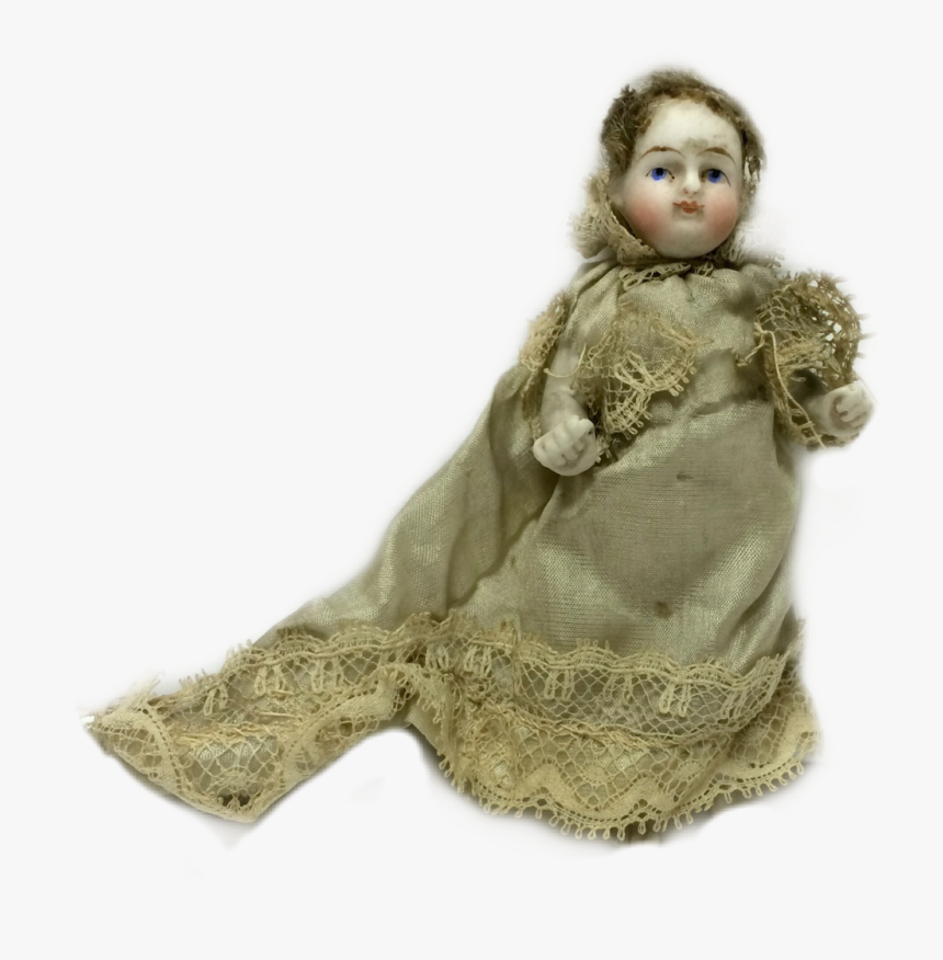 #vintage #antique #doll #babydoll #dolly #bisque #porcelaindoll - Barbie, HD Png Download