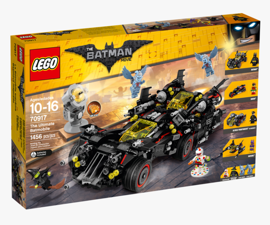 Ultimate Batmobile Lego Set, HD Png Download