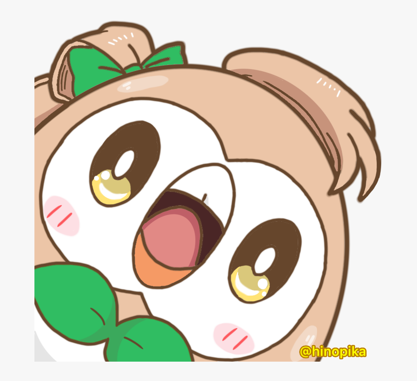 Minami Kotori, Minami Kotori, And Rowlet Drawn By Hinopika - Rowlet And Kotori, HD Png Download