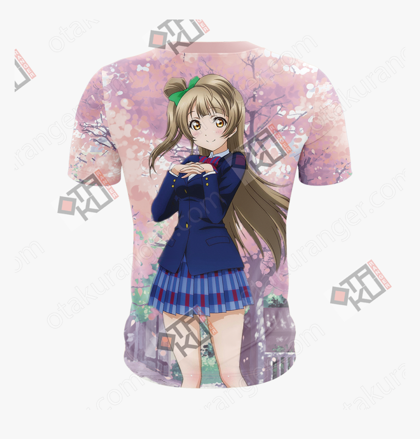 Love Live School Idol Minami Kotori 3d T-shirt - Jojo's Bizarre Adventure Jotaro Shirt, HD Png Download