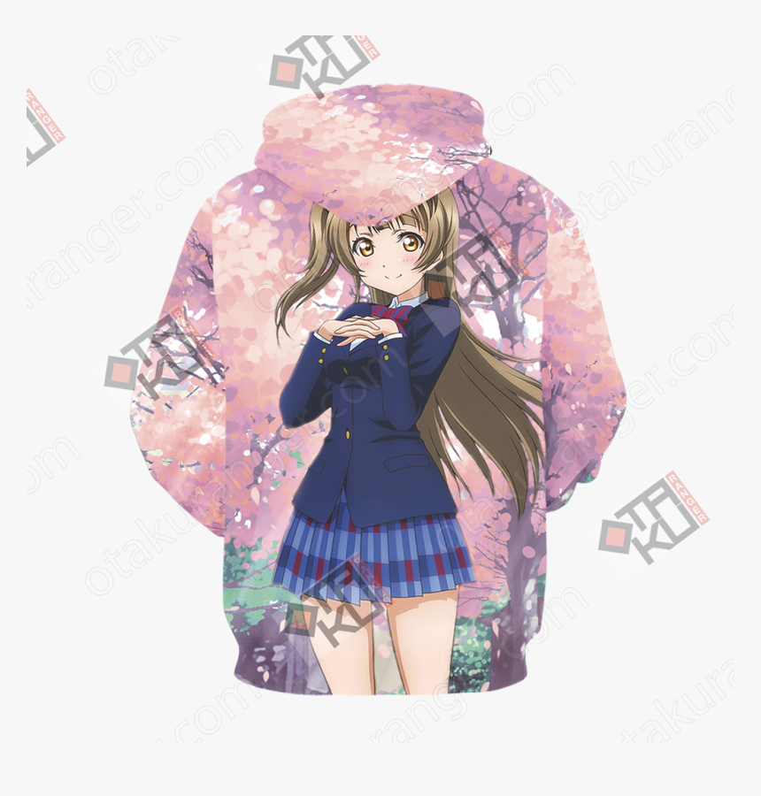 Love Live School Idol Minami Kotori 3d Hoodie - Hoodie, HD Png Download