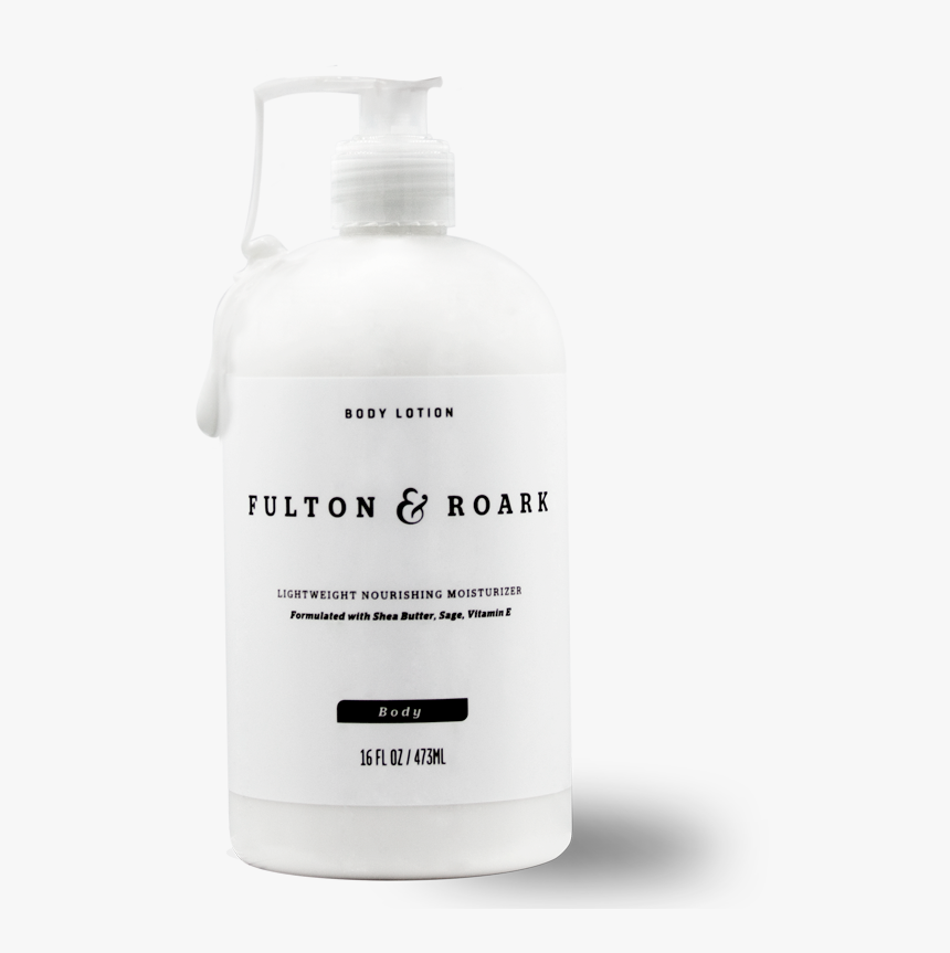 Body Lotion With Lotion Dripping - Plastic Bottle, HD Png Download