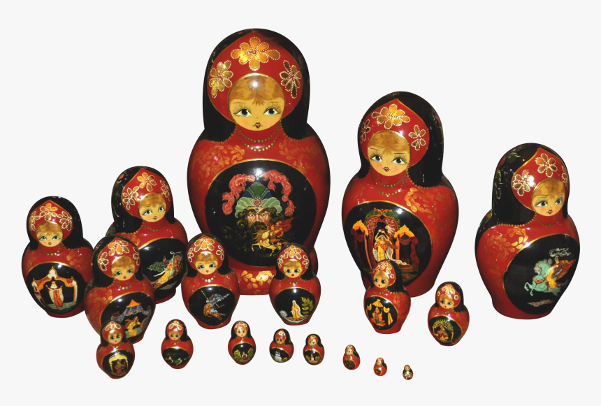 Matryoshka Doll Png - Russian Dolls Transparent Background, Png Download