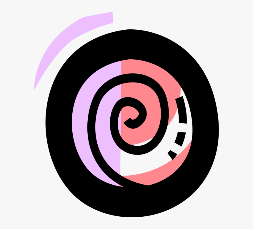 Vector Illustration Of Circular Spiral Sacred Symbol - Circle, HD Png Download