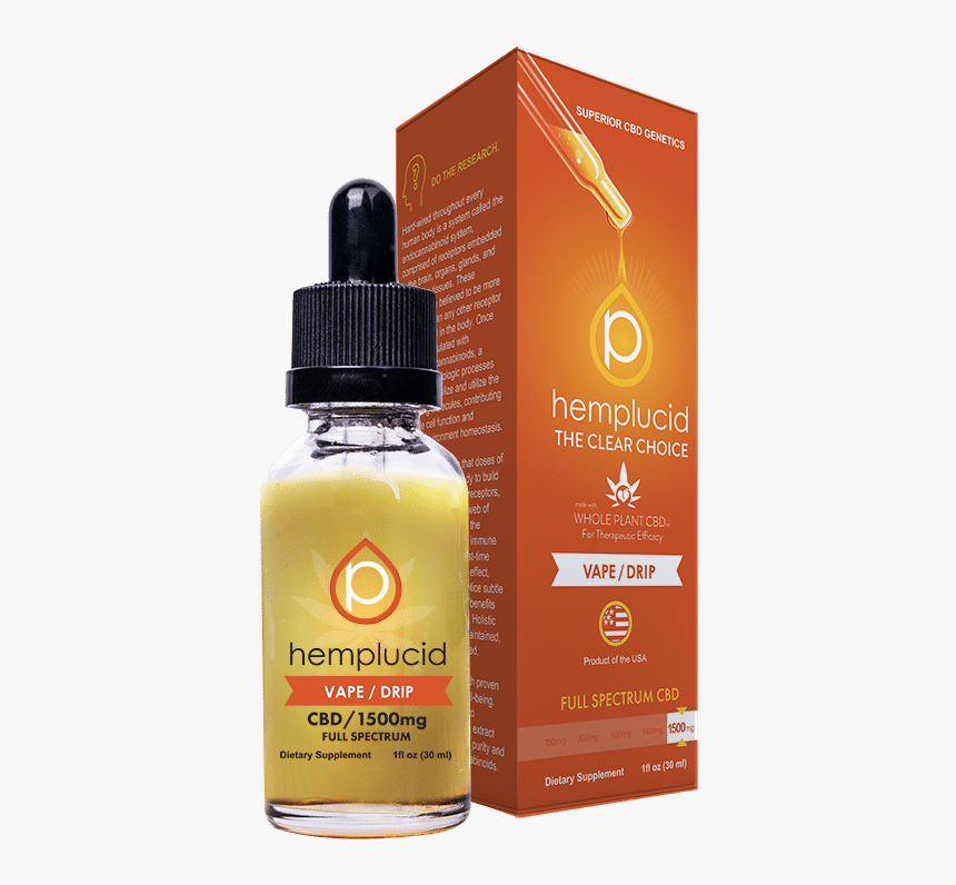 Hemplucid Vape - Hemplucid Cbd Vape Drip, HD Png Download