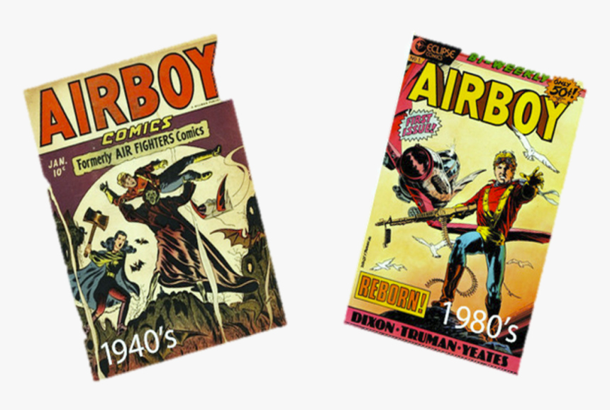 Transparent Batman Flying Png - Airboy Comics, Png Download