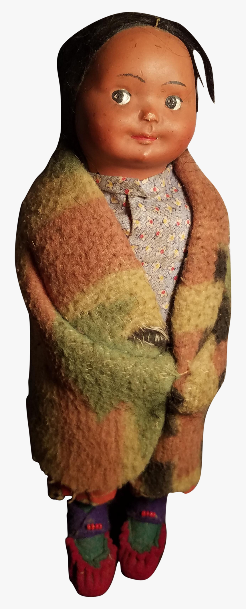 Clip Art Vintage Cute Native American - Illustration, HD Png Download