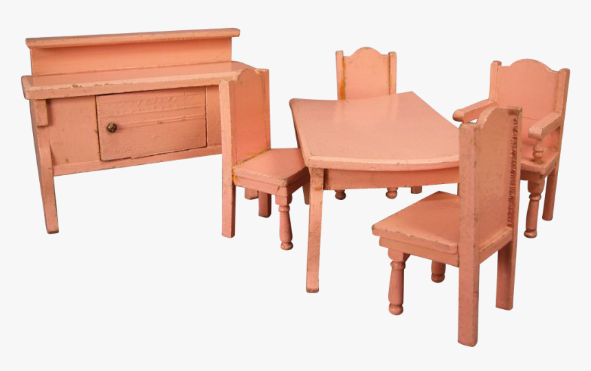 Vintage Doll House Furniture - Chair, HD Png Download