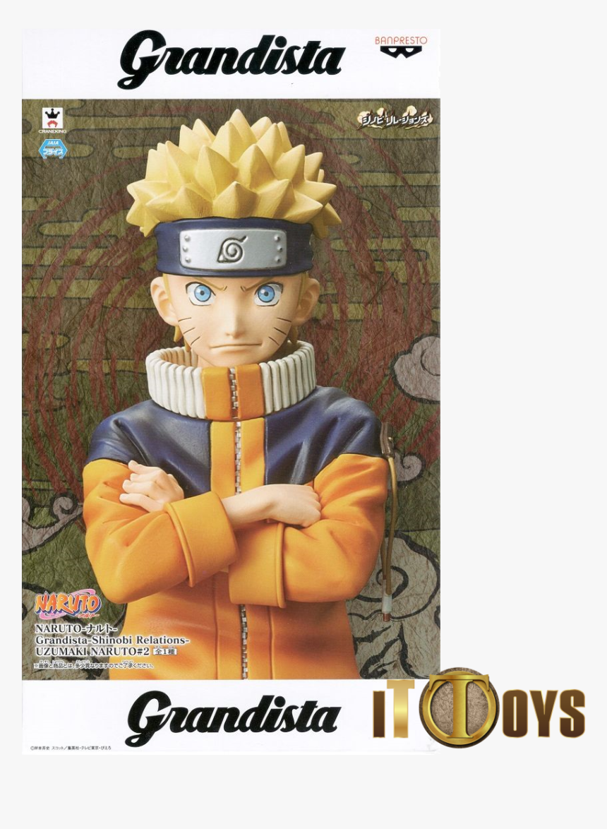 Shinobi Relations-uzumaki Naruto - Grandista Naruto Uzumaki #2 Shinobi Relations, HD Png Download
