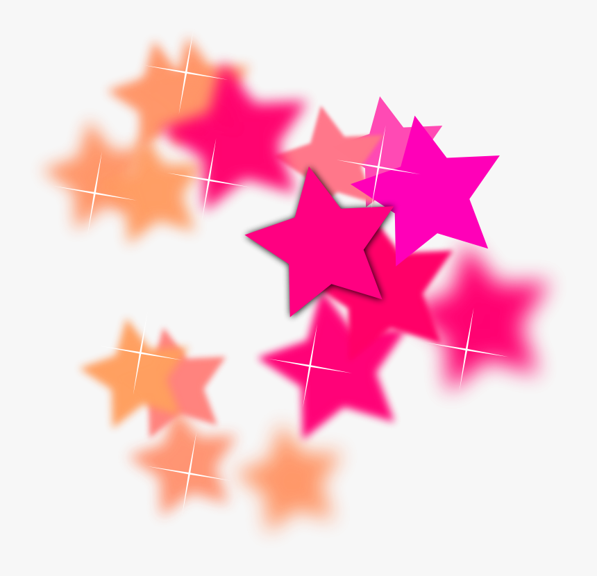 Star Flourish - Stars Design, HD Png Download