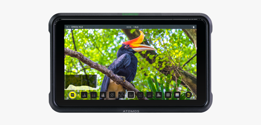 Front-shinobi - Atomos Shinobi Hdmi Monitor, HD Png Download