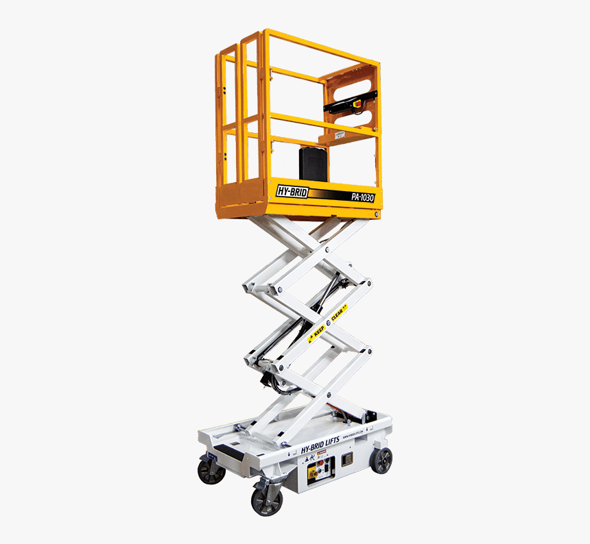 Hy Brid Pa 1030 Push Around Scissor Lift - Custom Equipment Pa 1030, HD Png Download