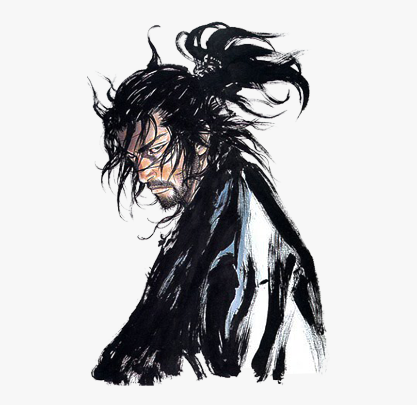 Transparent Samurai Clipart - Miyamoto Musashi Wallpaper Hd, HD Png Download