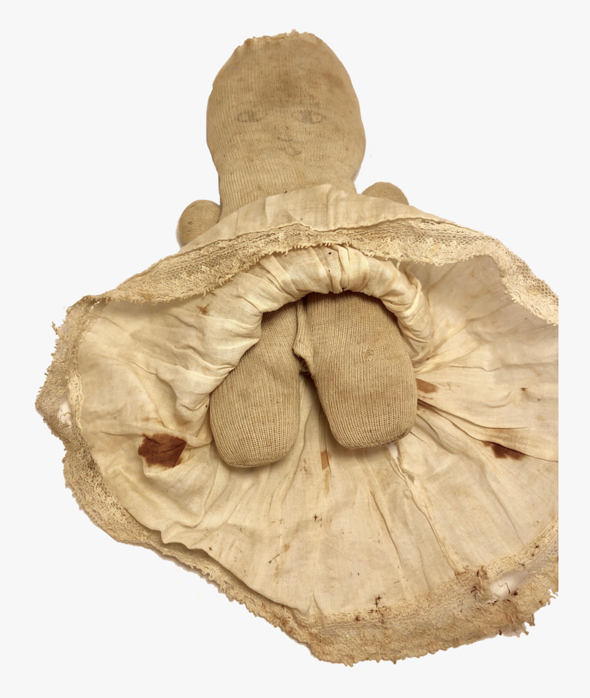 Pr 1900 Folk Art Antique Make Do Sock Dolls - Shiitake, HD Png Download