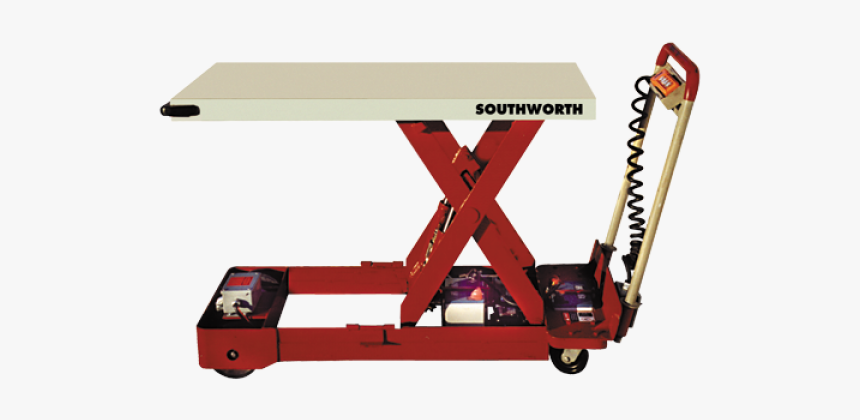 Powered Portable Backsaver Scissor Lift With Battery - Art Table, HD Png Download