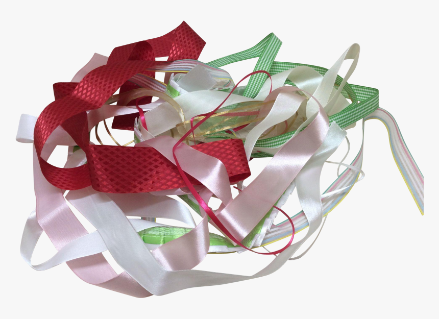 Vintage Ribbon Lot For Doll Hat And Clothing Trims - Gift Wrapping, HD Png Download