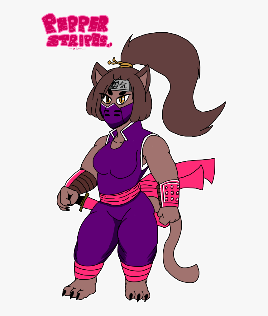 [gift] Nin The Werecat Shinobi - Cartoon, HD Png Download