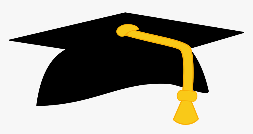 Cap, College, Education, School, Graduation, Diploma - Blue Graduation Cap Clipart, HD Png Download