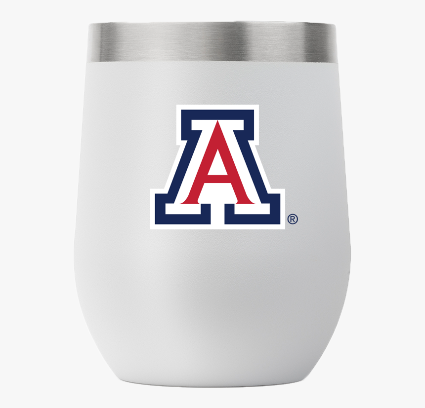 Arizona 12 Oz Stemless Light Gray Tumbler - University Of Arizona, HD Png Download