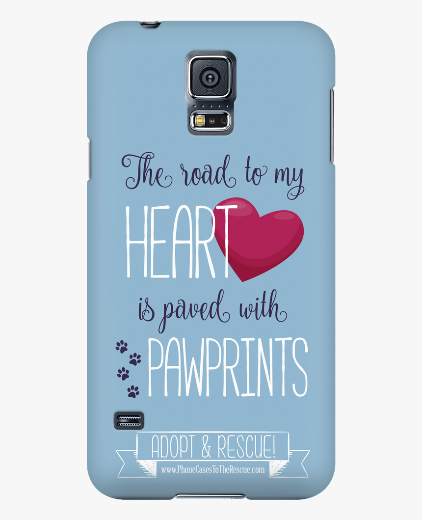 Samsung Galaxy S5 Paved With Pawprints Phone Case With - Samsung Galaxy S5 Phone Cases For Girls, HD Png Download