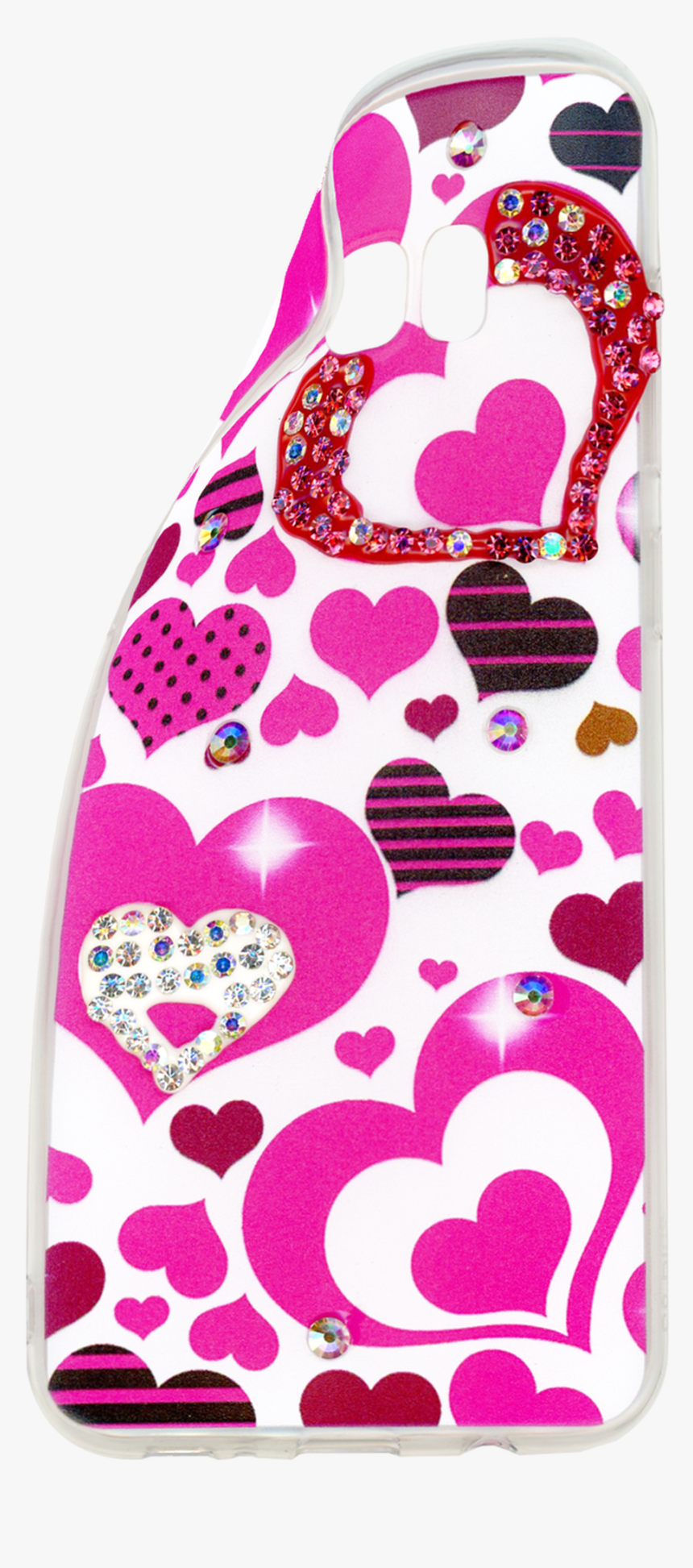 Samsung Galaxy S8 Plus Mm Electroplated Bling Heart - Heart, HD Png Download