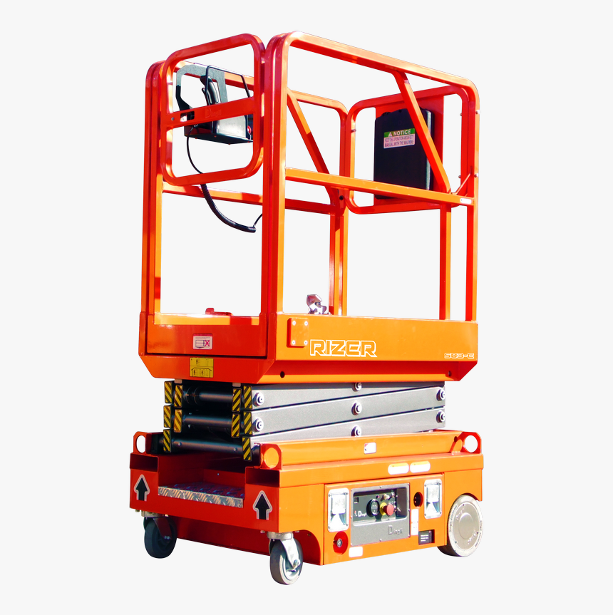 Dingli Rizer S03-e Electric Scissor Lift - Truck, HD Png Download