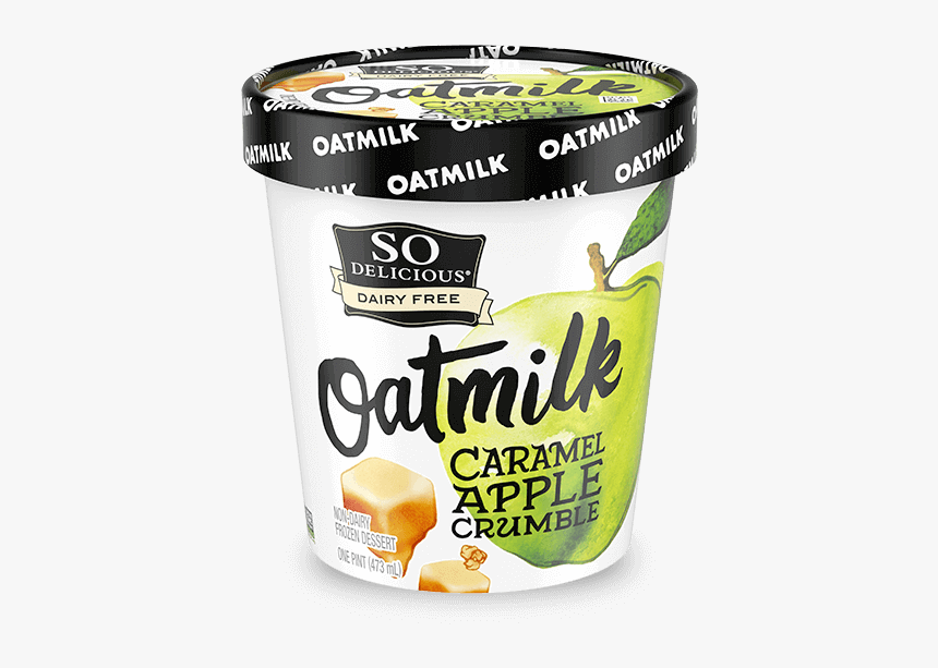 Caramel Apple Oatmilk Frozen Dessert 
class Pro-xlgimg - Oatmilk Ice Cream Caramel Apple So Delicious, HD Png Download