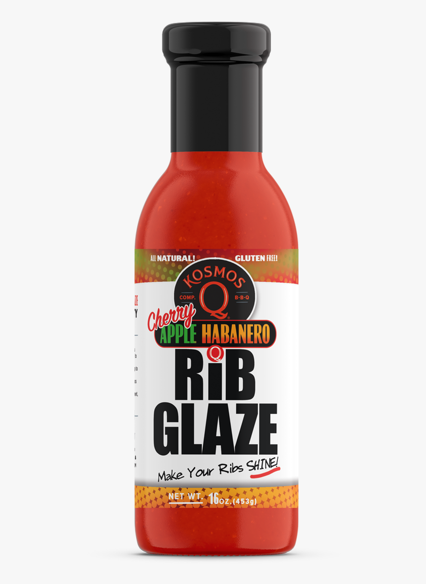 Kosmo S Q Cherry Apple Habanero Rib Glazeã¢ Front - Glaze, HD Png Download