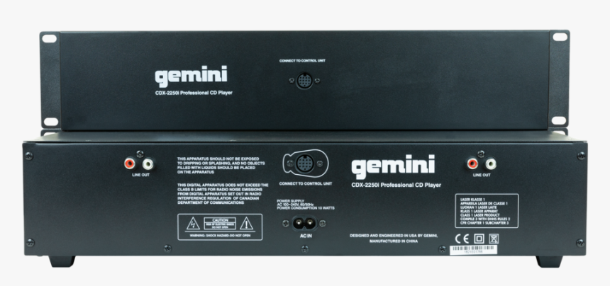 Gemini Cdx 2250i Back, HD Png Download