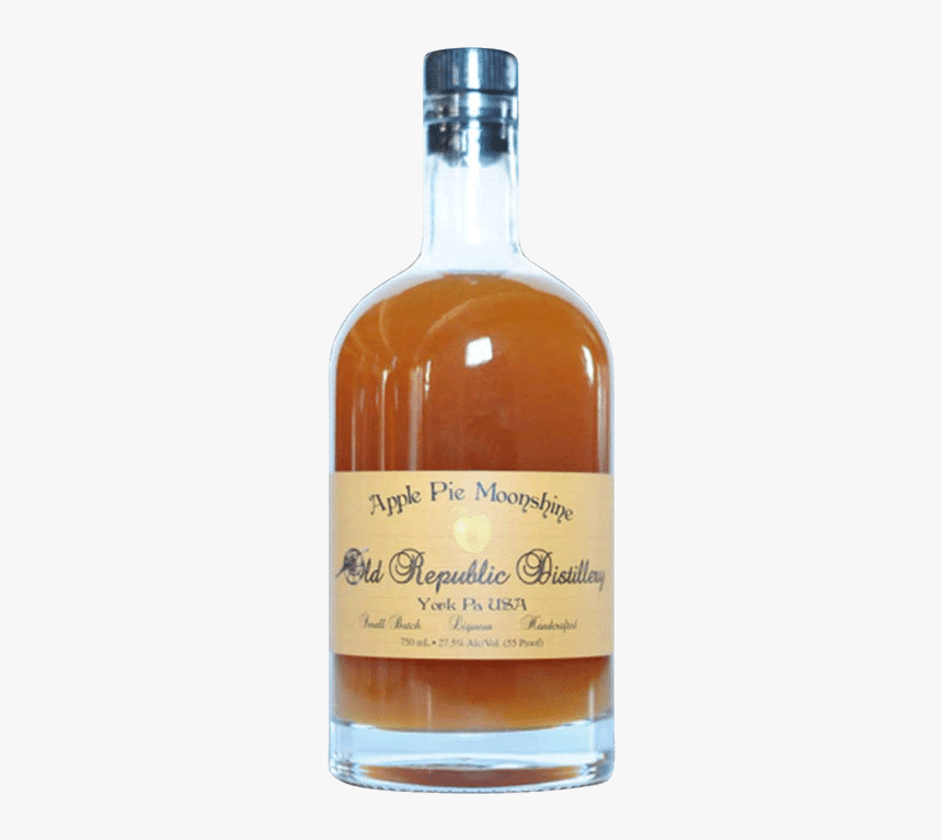 Old Republic Apple Pie Moonshine - Grain Whisky, HD Png Download