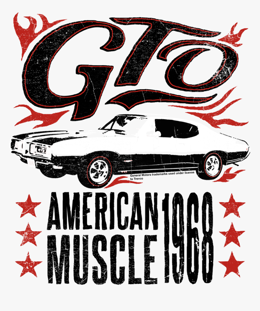 Pontiac Gto Flames Youth Hoodie - Custom Car, HD Png Download