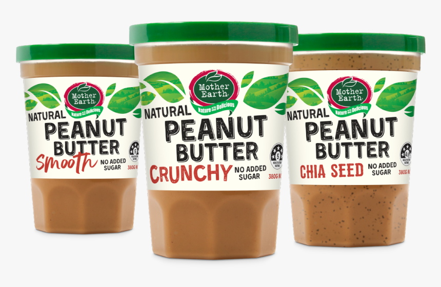 Mother Earth Peanut Butter Smooth, HD Png Download