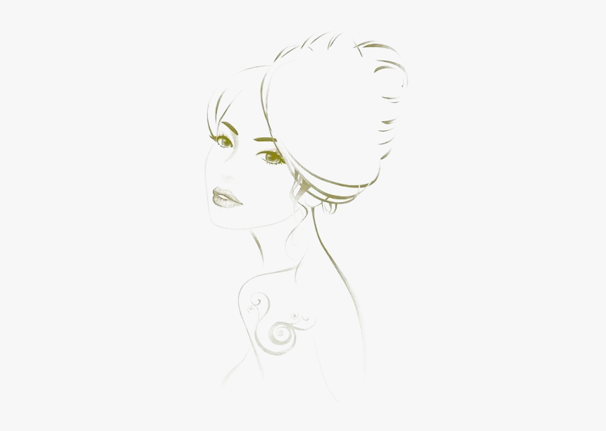 Eye White Line Art Sketch - Sketch, HD Png Download