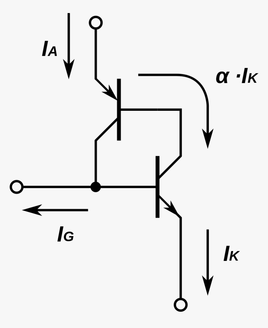 Equivalent Circuit Of Gto, HD Png Download