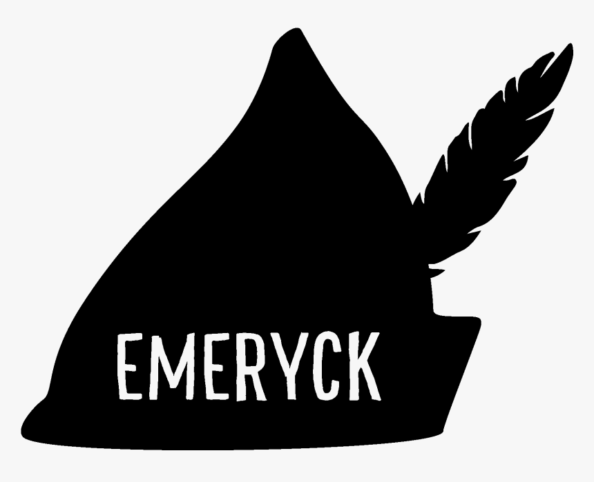 Peter Pan Hat With Feather & Custom Name - Peter Pan Hat Logo, HD Png Download