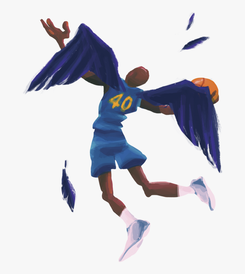 Illustration By Brittany England%2fthe Pioneer - Football Player, HD Png Download