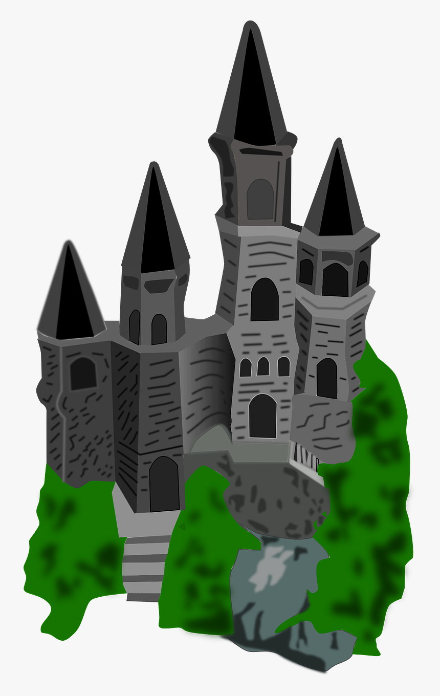 Cartoon Castle No Background, HD Png Download